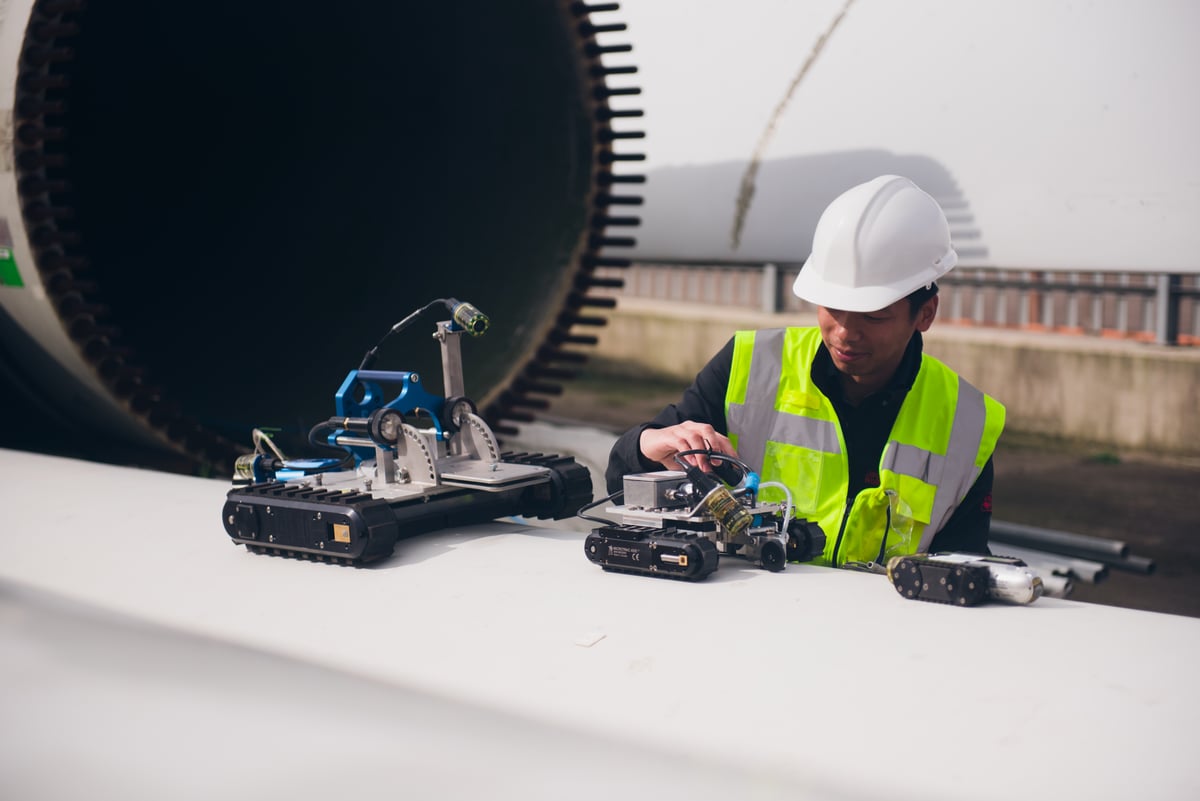 ATAM Group blade inspection device at Blyth-1