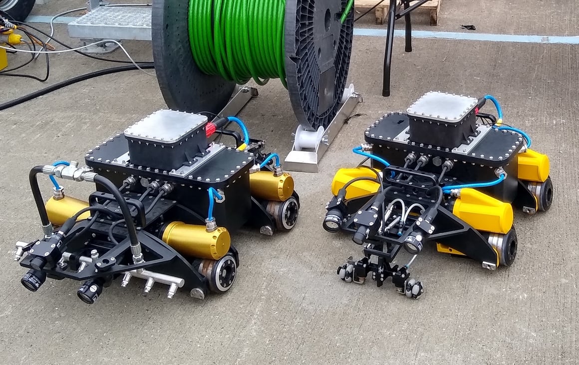 iFROG robots at the ORE Catapult facility